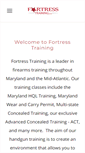 Mobile Screenshot of fortresstraining.com
